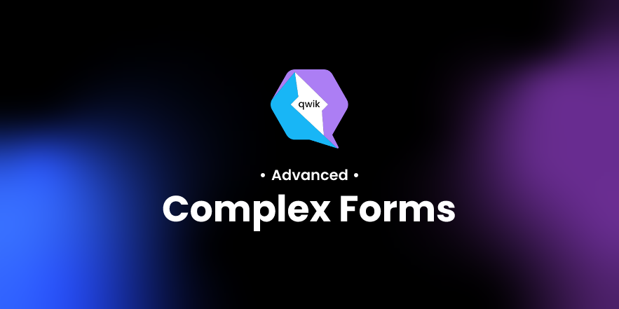 Complex Forms | Advanced 📚 Qwik Documentation