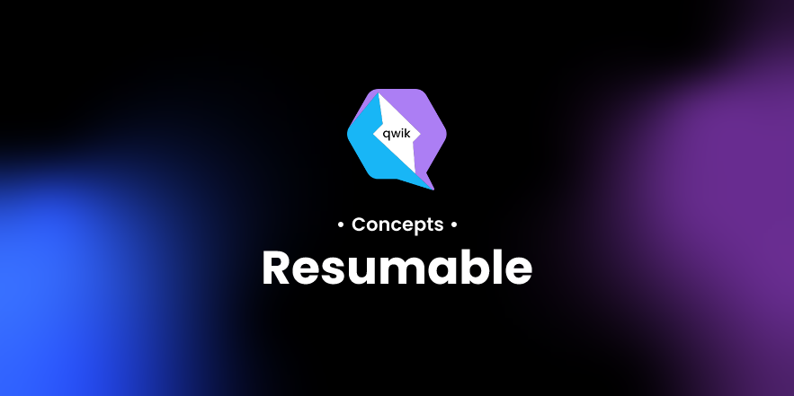 Thumbnail of Resumable | Concepts 📚 Qwik Documentation