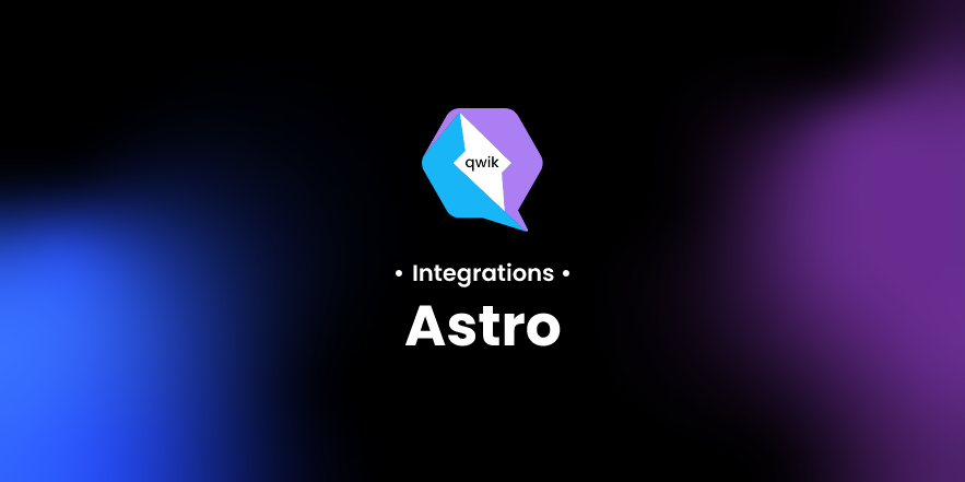 Astro | Integrations 📚 Qwik Documentation